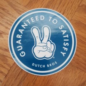 Dutch Bros sticker